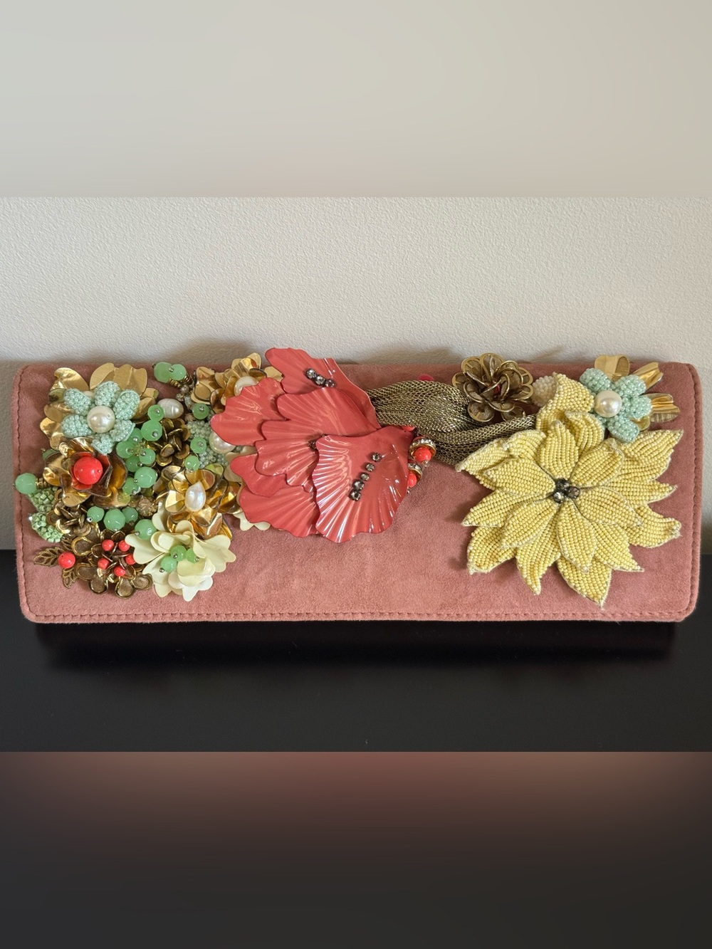 Gucci Flower Clutch Bag